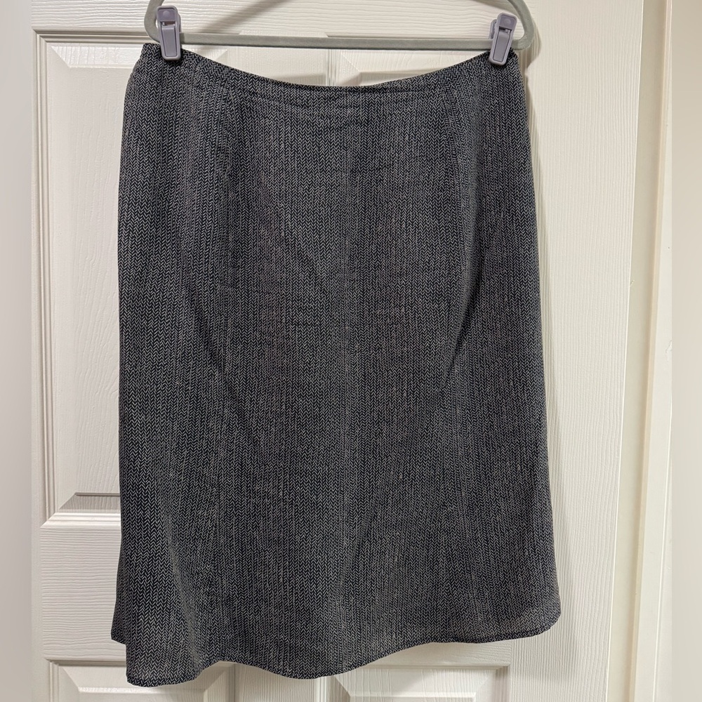 Talbots Silk Pencil Skirt